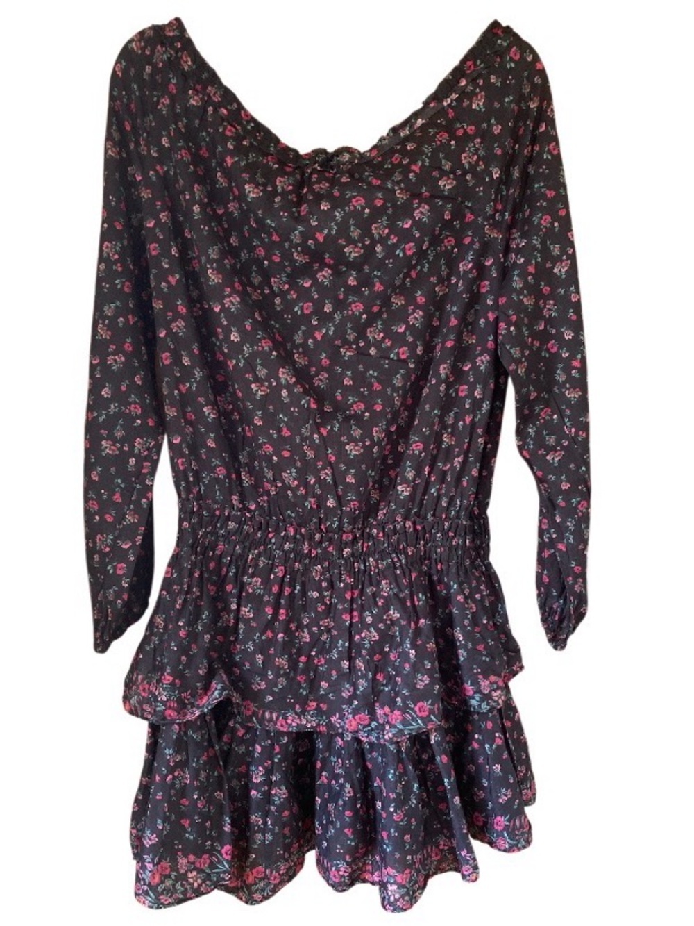 Loveshackfancy Floral Popover Dress size M pristine condition - Picture 3 of 15